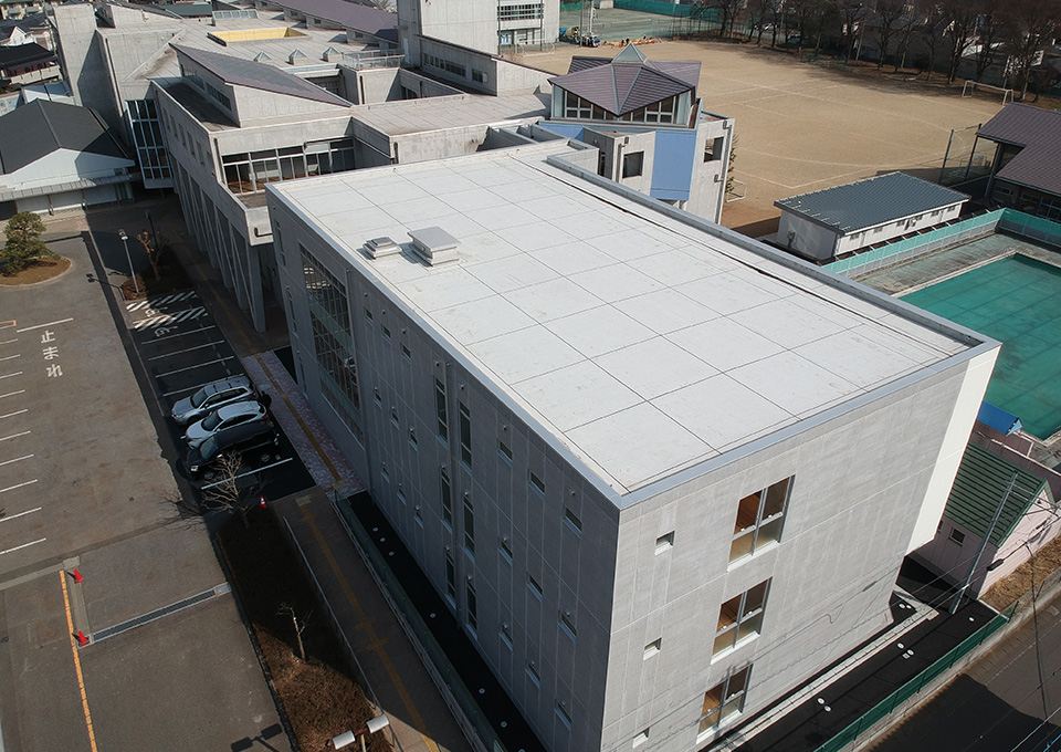 守谷中学校（校舎・教室）
